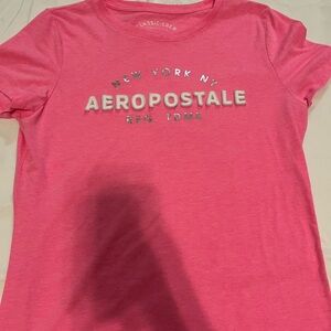 Aeropostale Bright Pink Tee